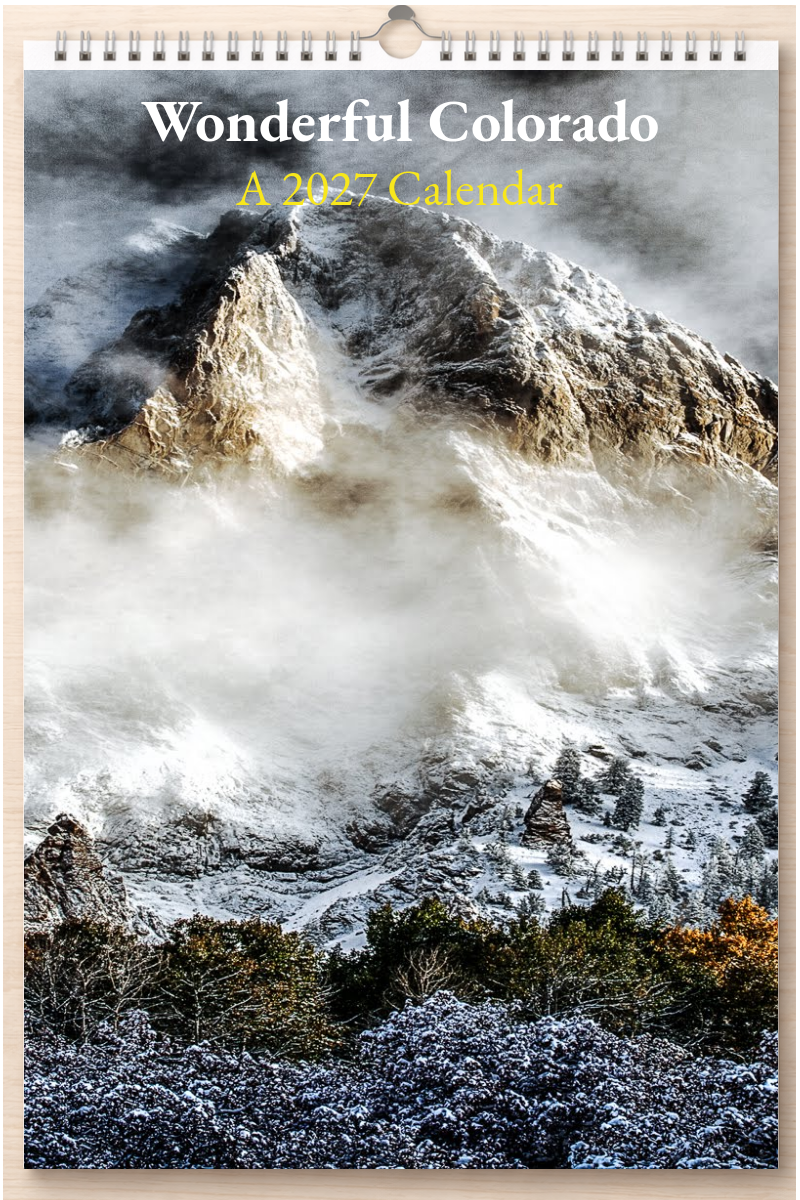 Wonderful Colorado: A 2027 Calendar