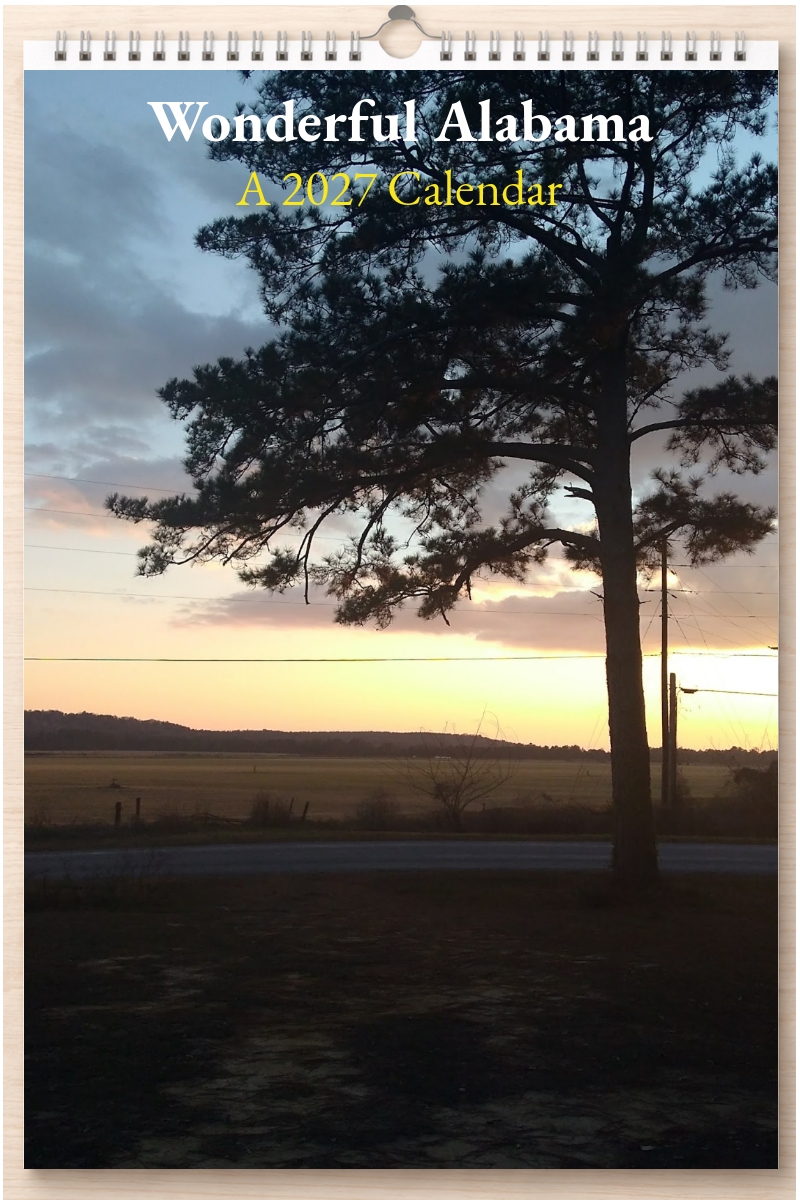 Wonderful Alabama: A 2027 Calendar