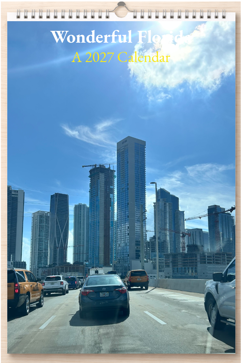Wonderful Florida: A 2027 Calendar