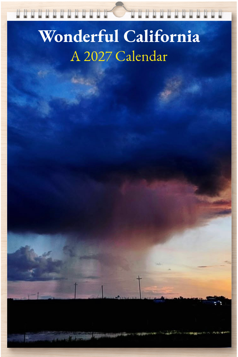 Wonderful California: A 2027 Calendar
