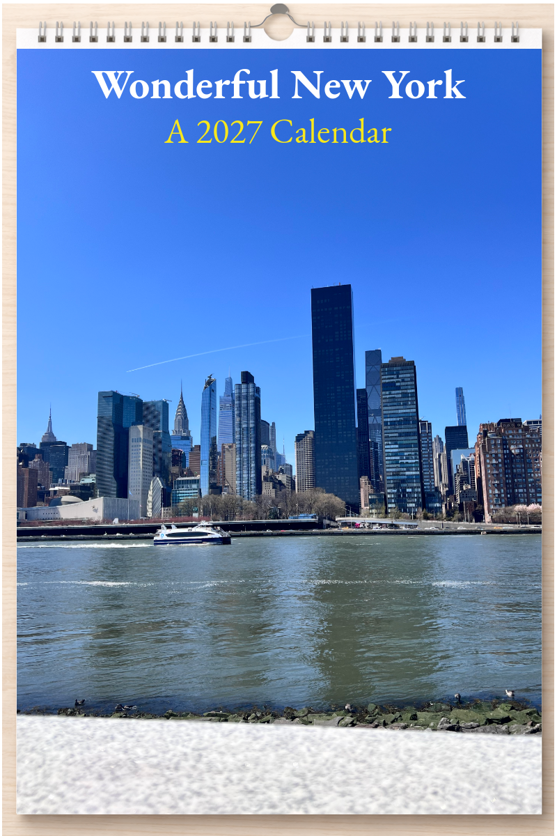 Wonderful New York: A 2027 Calendar