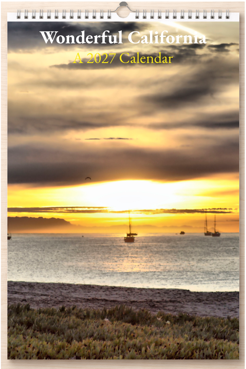Wonderful California: A 2027 Calendar