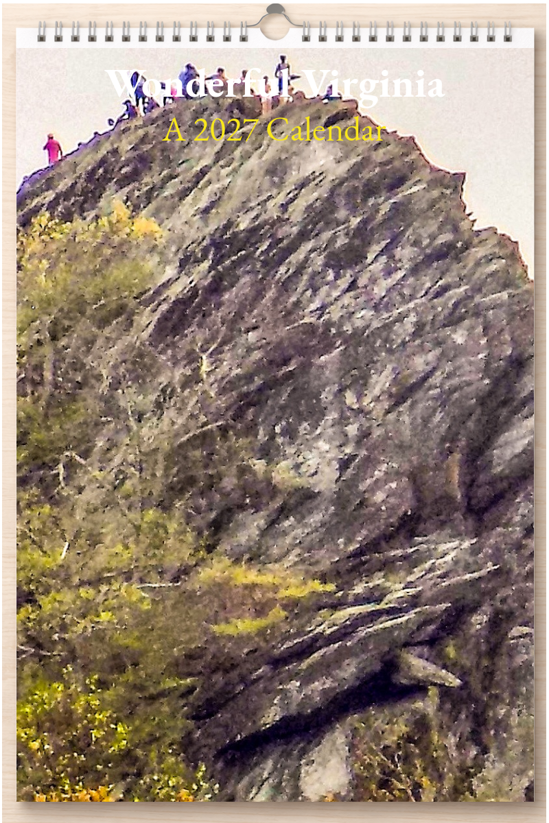 Wonderful Virginia: A 2027 Calendar