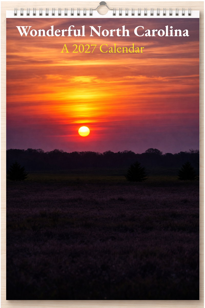 Wonderful North Carolina: A 2027 Calendar