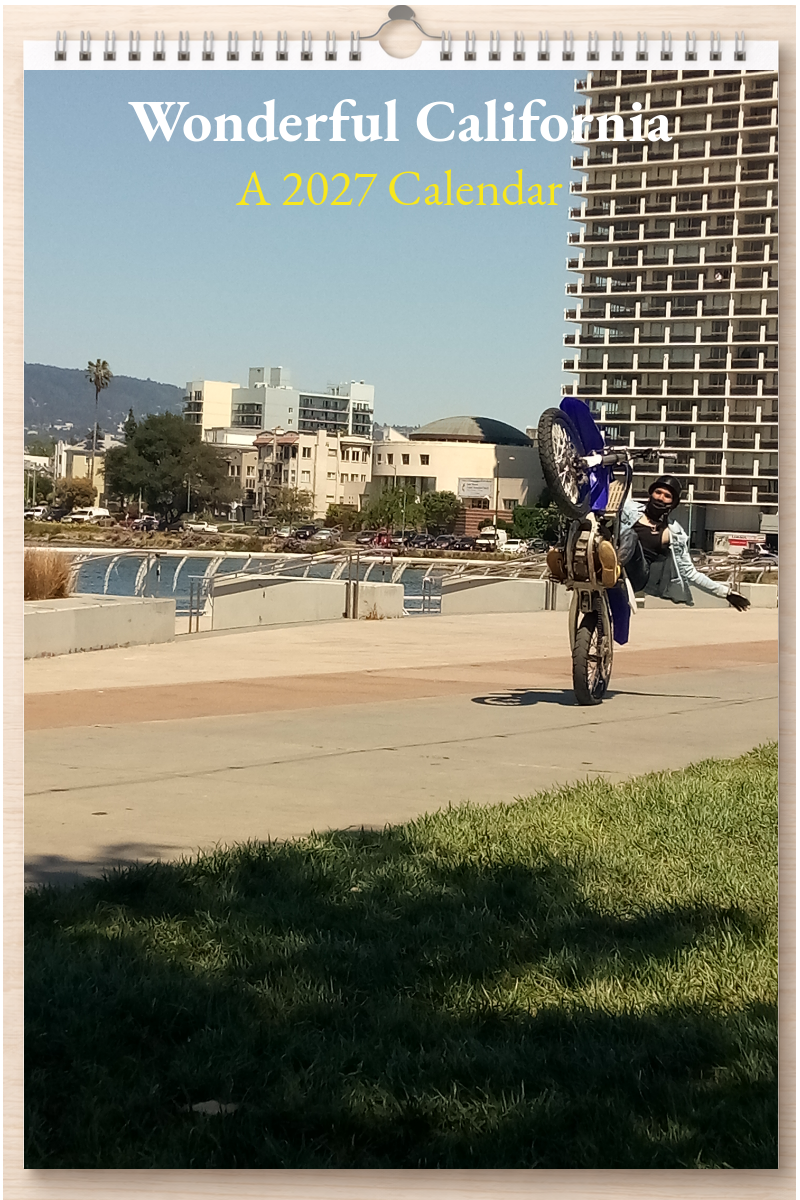 Wonderful California: A 2027 Calendar