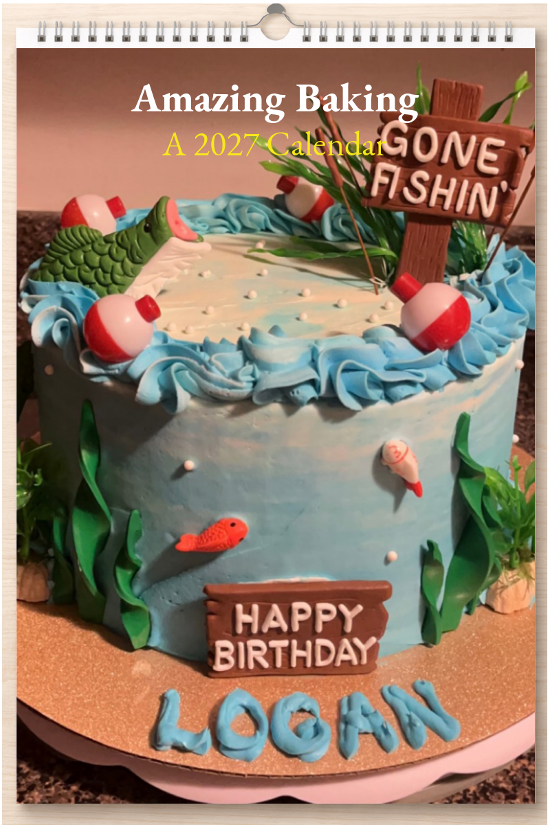 Amazing Baking: A 2027 Calendar