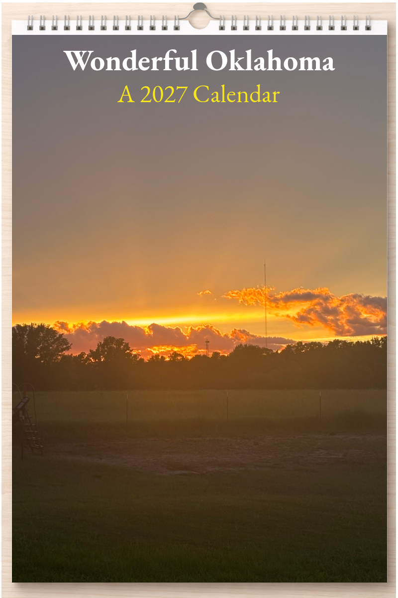 Wonderful Oklahoma: A 2027 Calendar
