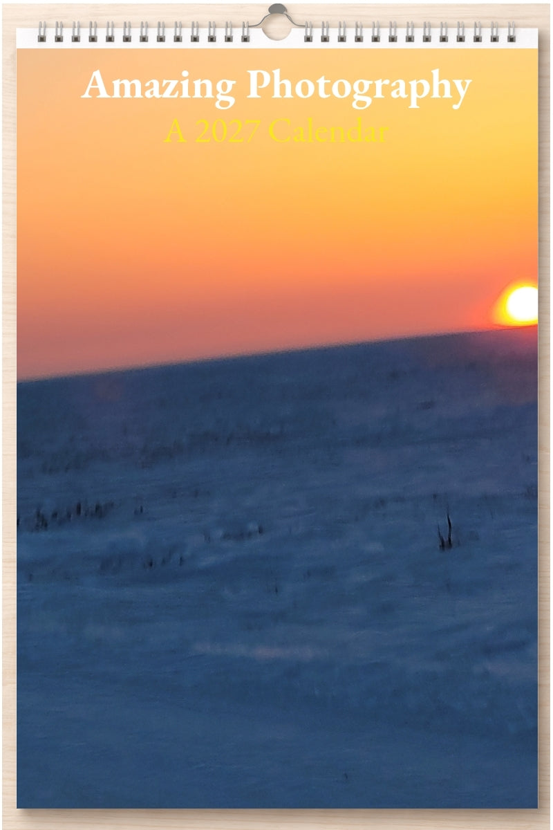 Amazing Photography: A 2027 Calendar