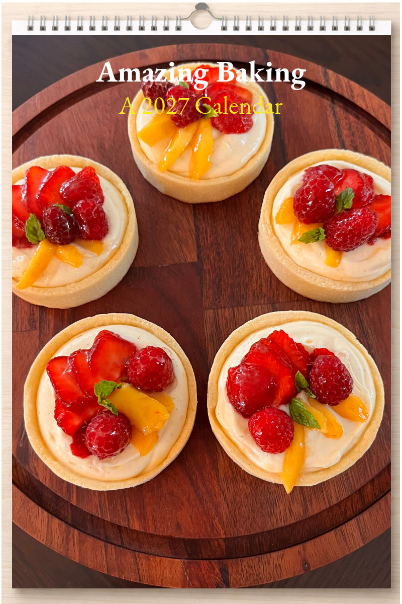 Amazing Baking: A 2027 Calendar