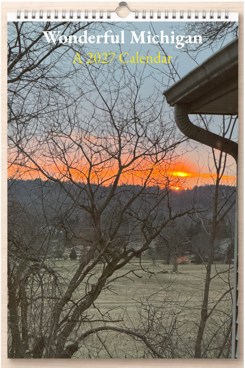 Wonderful Michigan: A 2027 Calendar