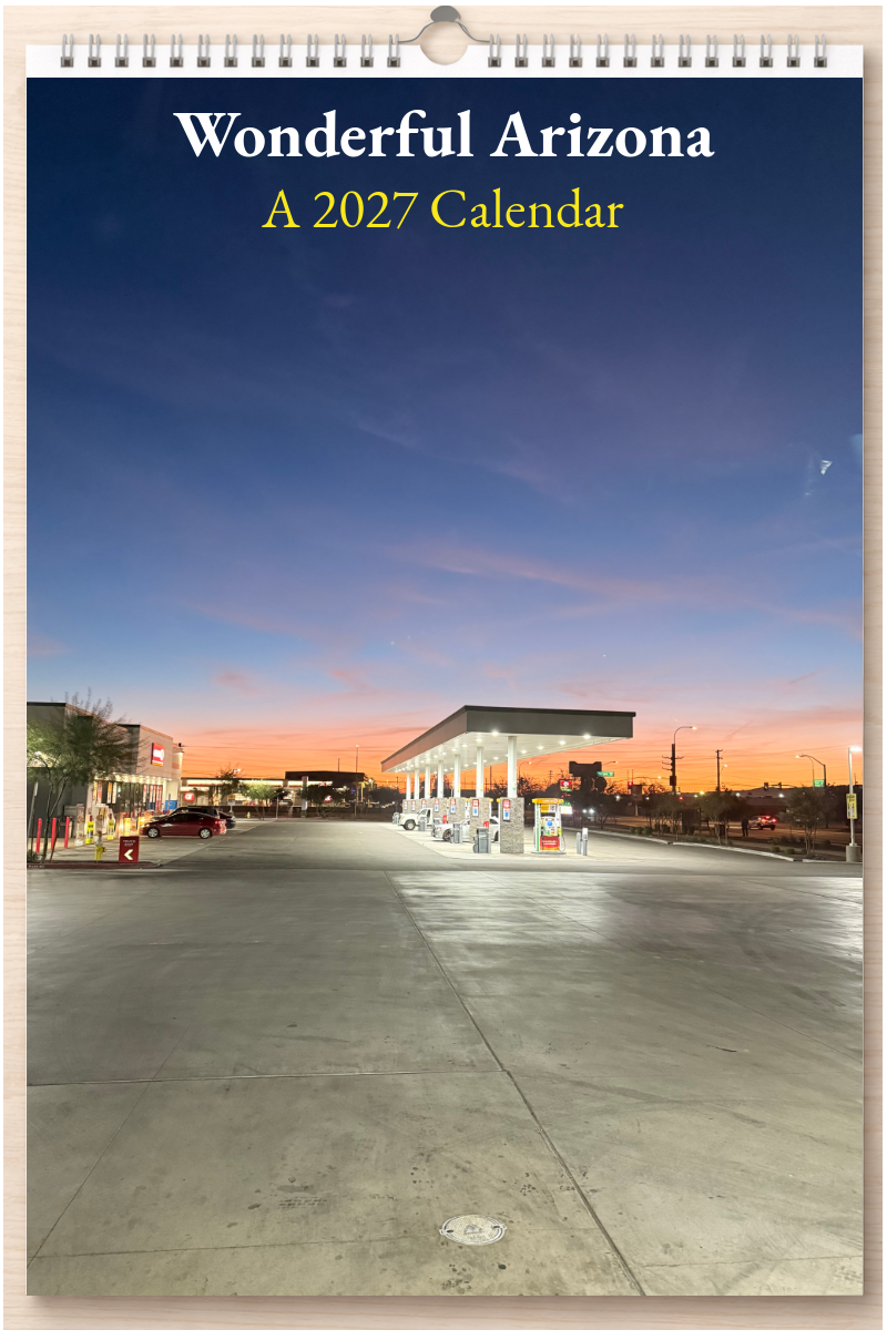 Wonderful Arizona: A 2027 Calendar
