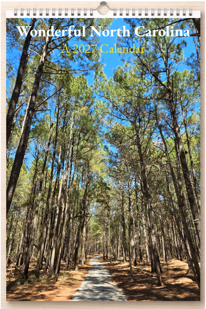 Wonderful North Carolina: A 2027 Calendar