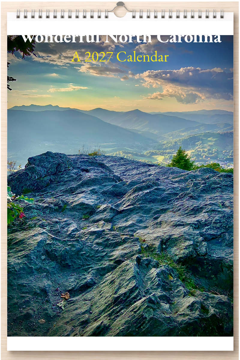 Wonderful North Carolina: A 2027 Calendar