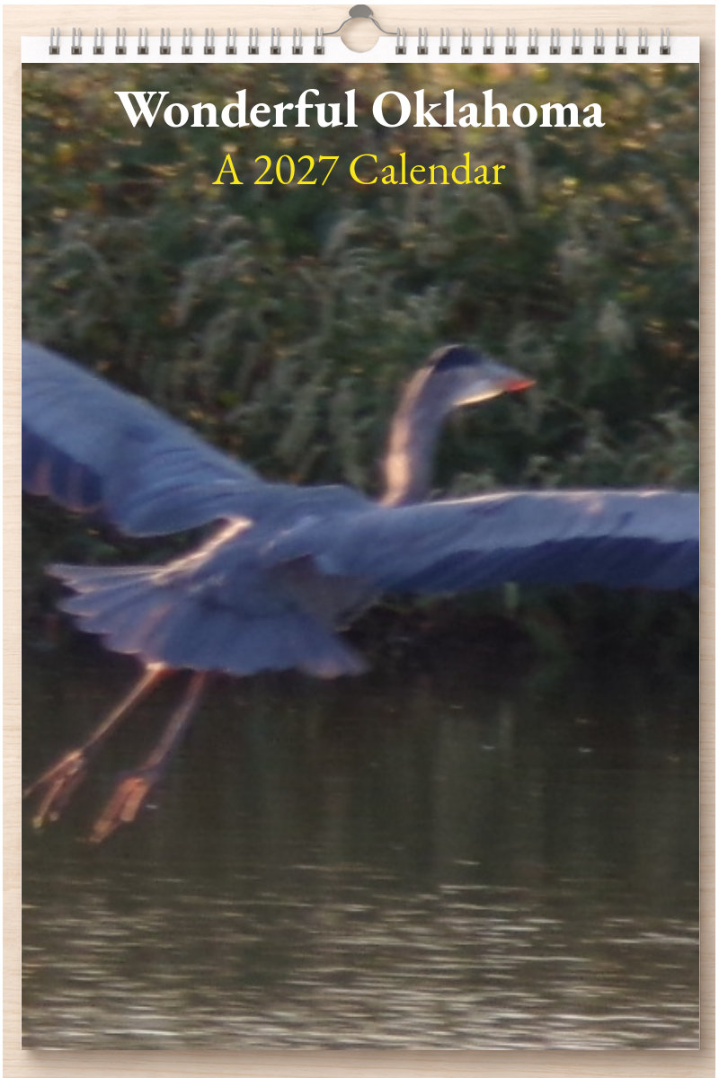 Wonderful Oklahoma: A 2027 Calendar