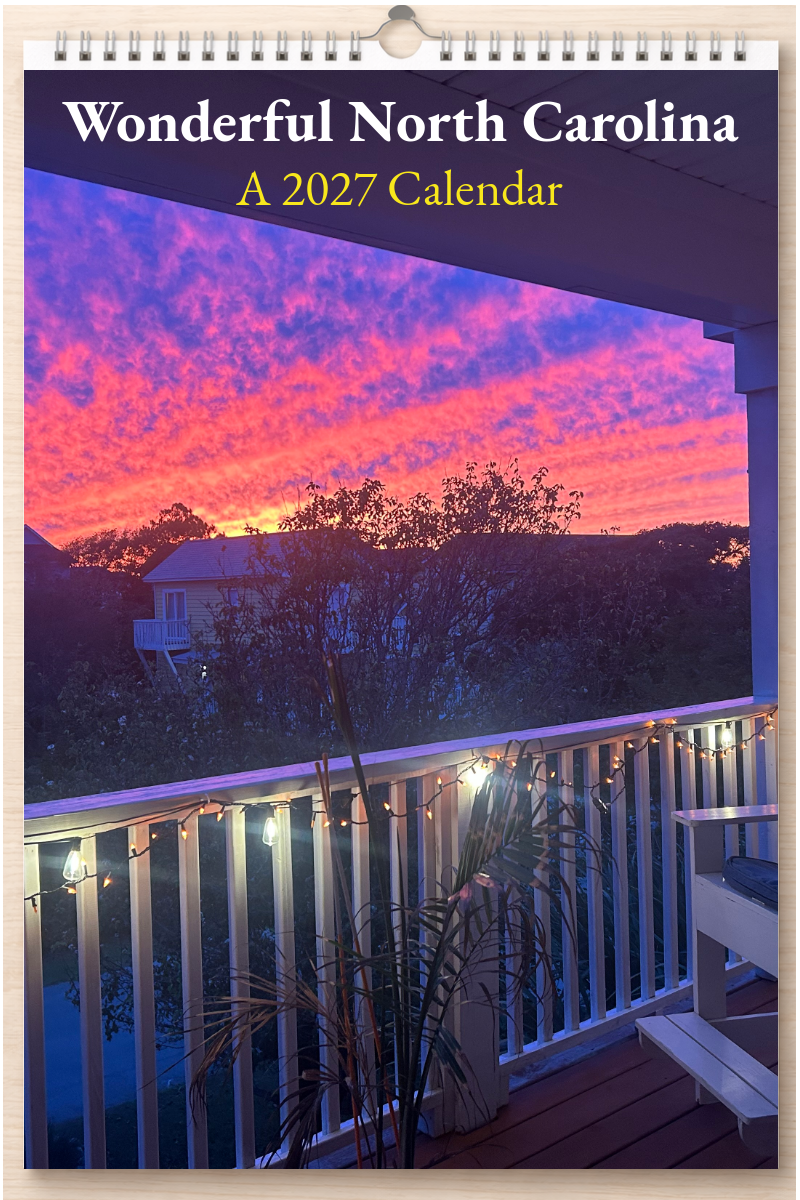 Wonderful North Carolina: A 2027 Calendar