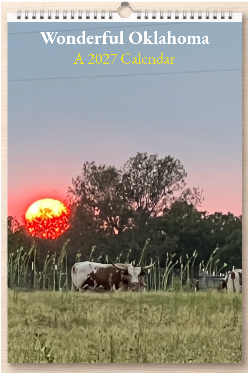 Wonderful Oklahoma: A 2027 Calendar