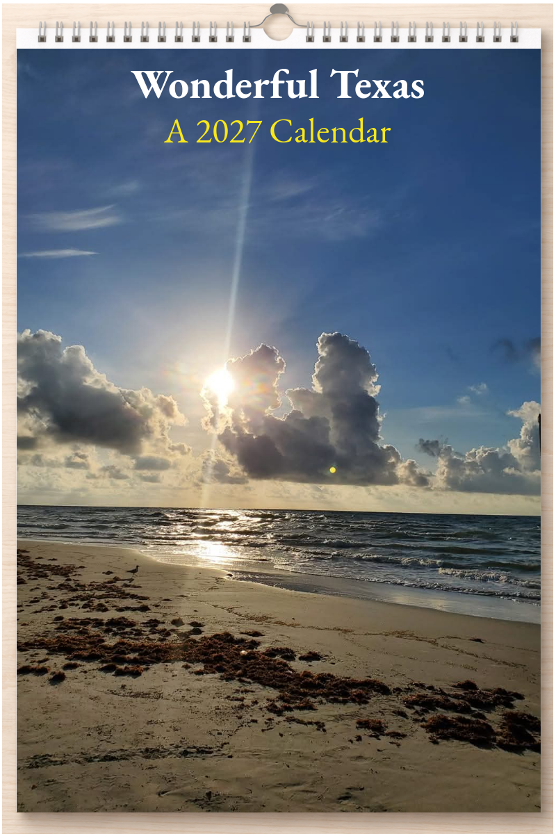 Wonderful Texas: A 2027 Calendar