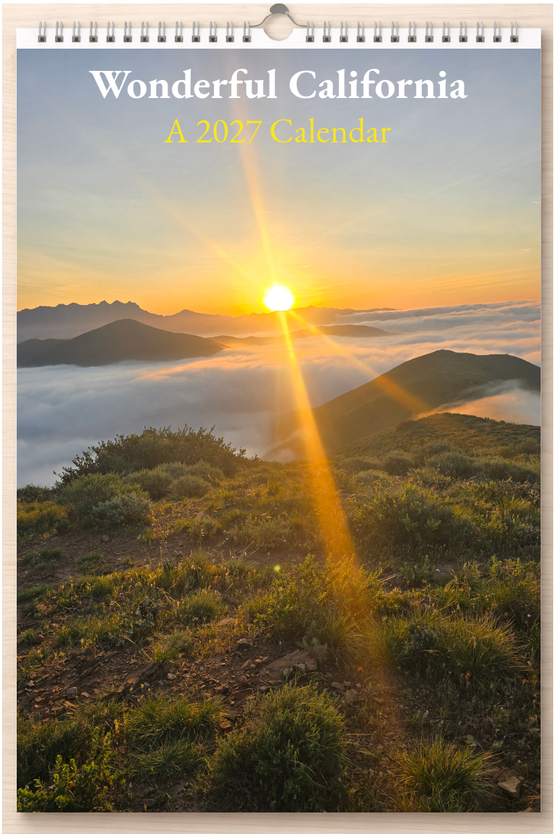 Wonderful California: A 2027 Calendar