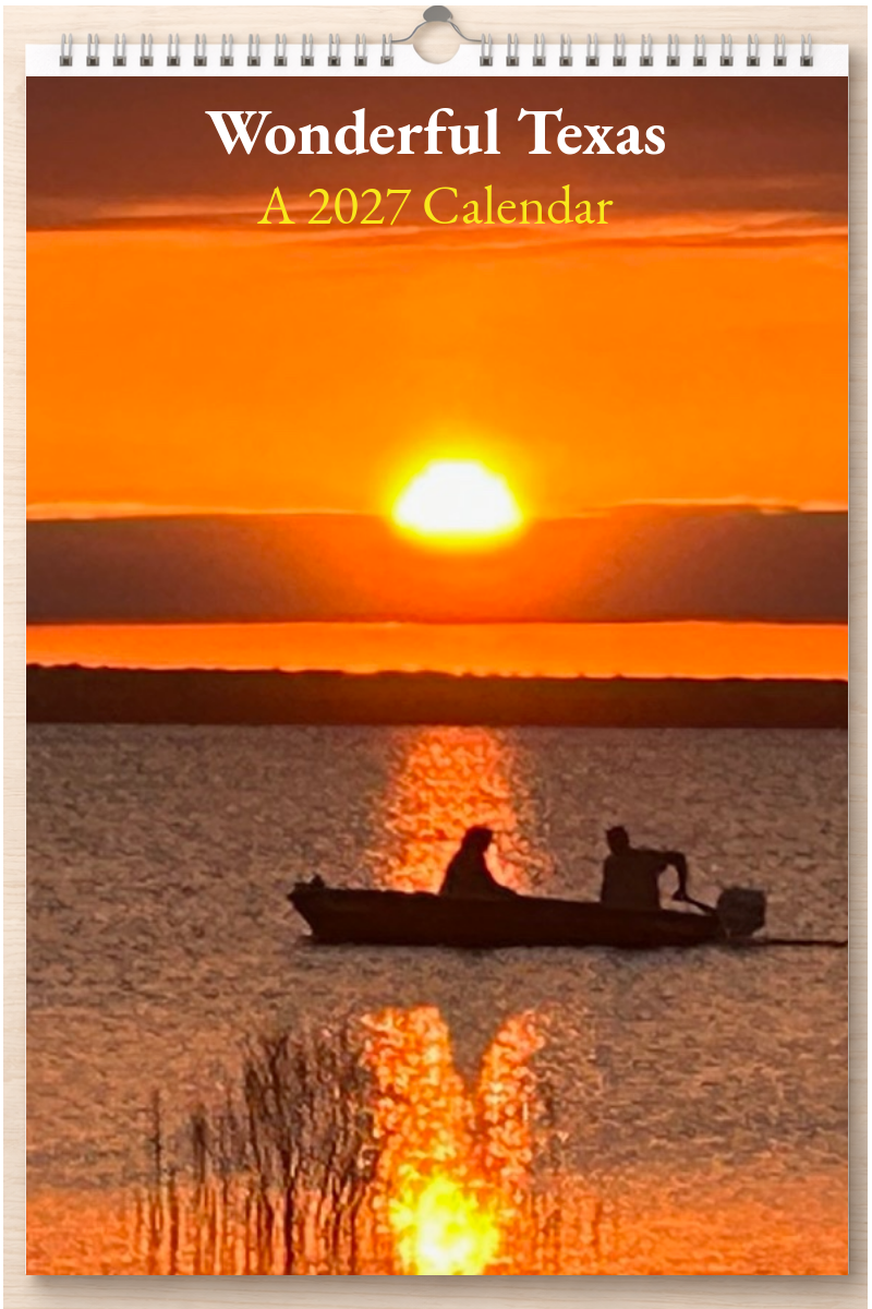 Wonderful Texas: A 2027 Calendar