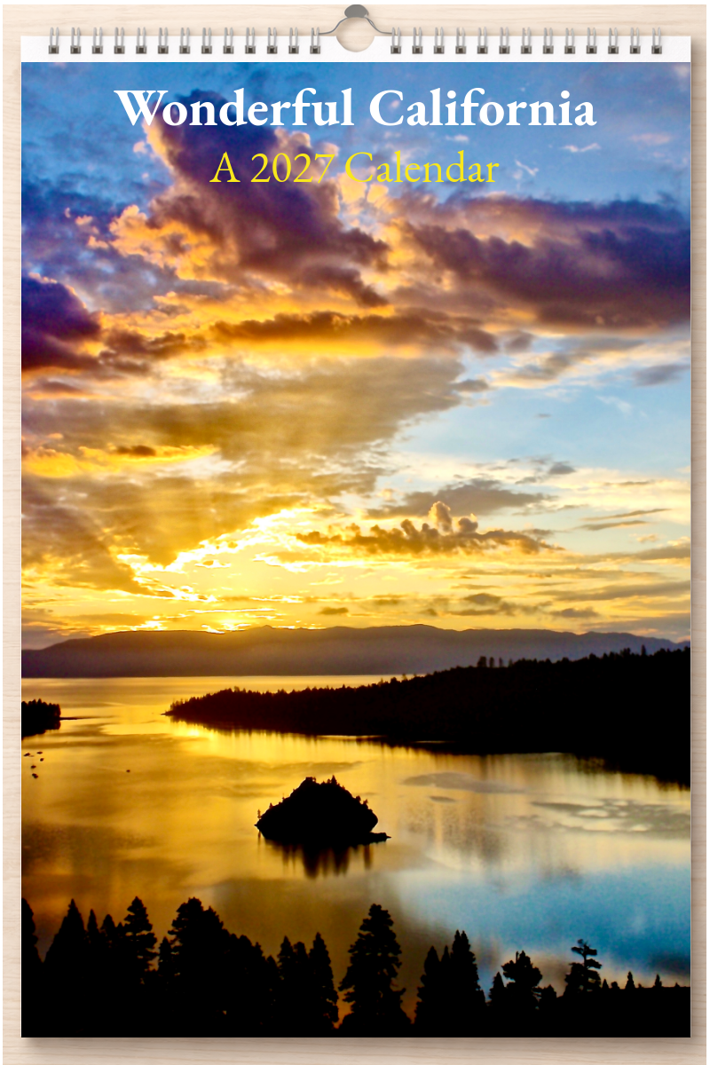 Wonderful California: A 2027 Calendar
