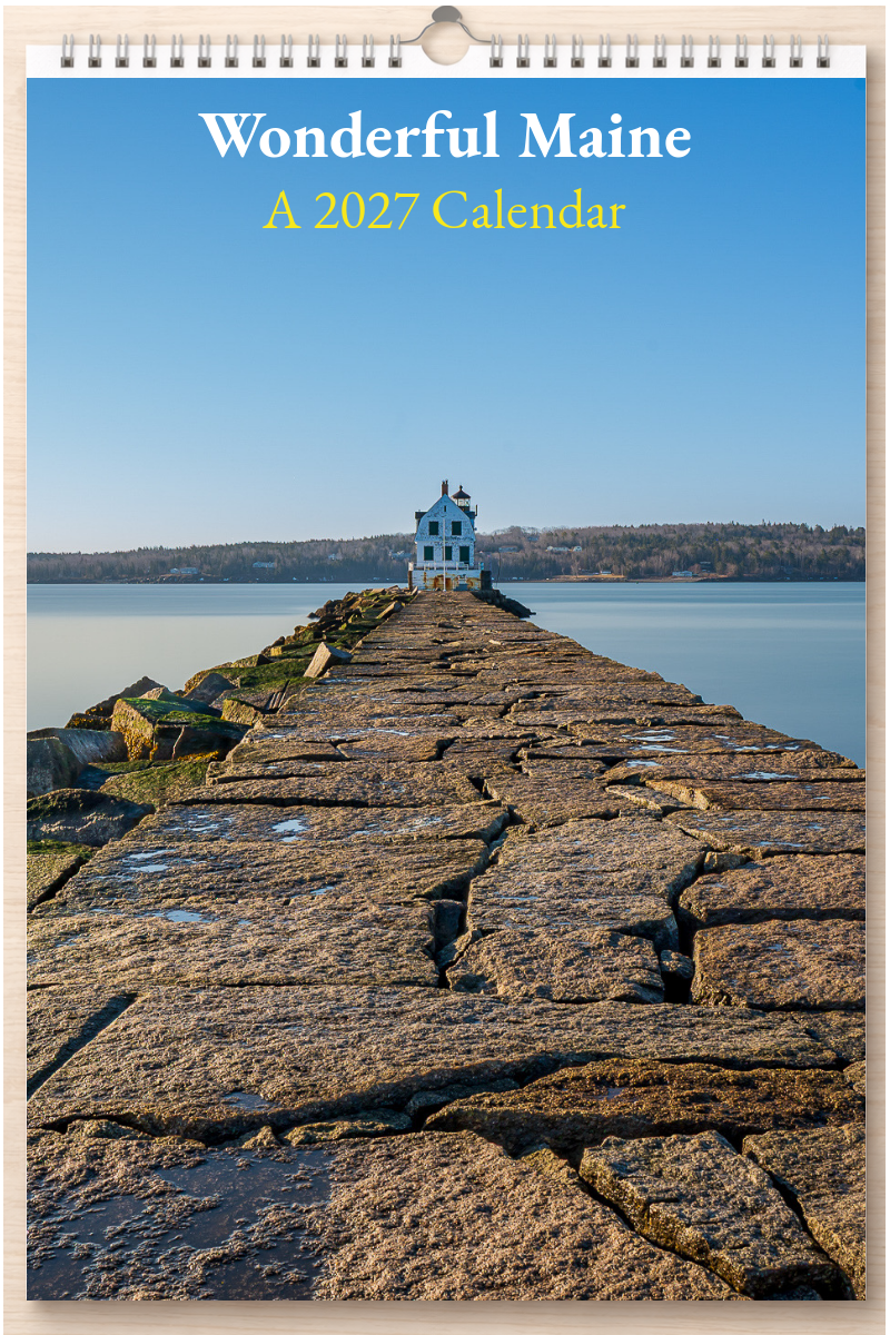 Wonderful Maine: A 2027 Calendar