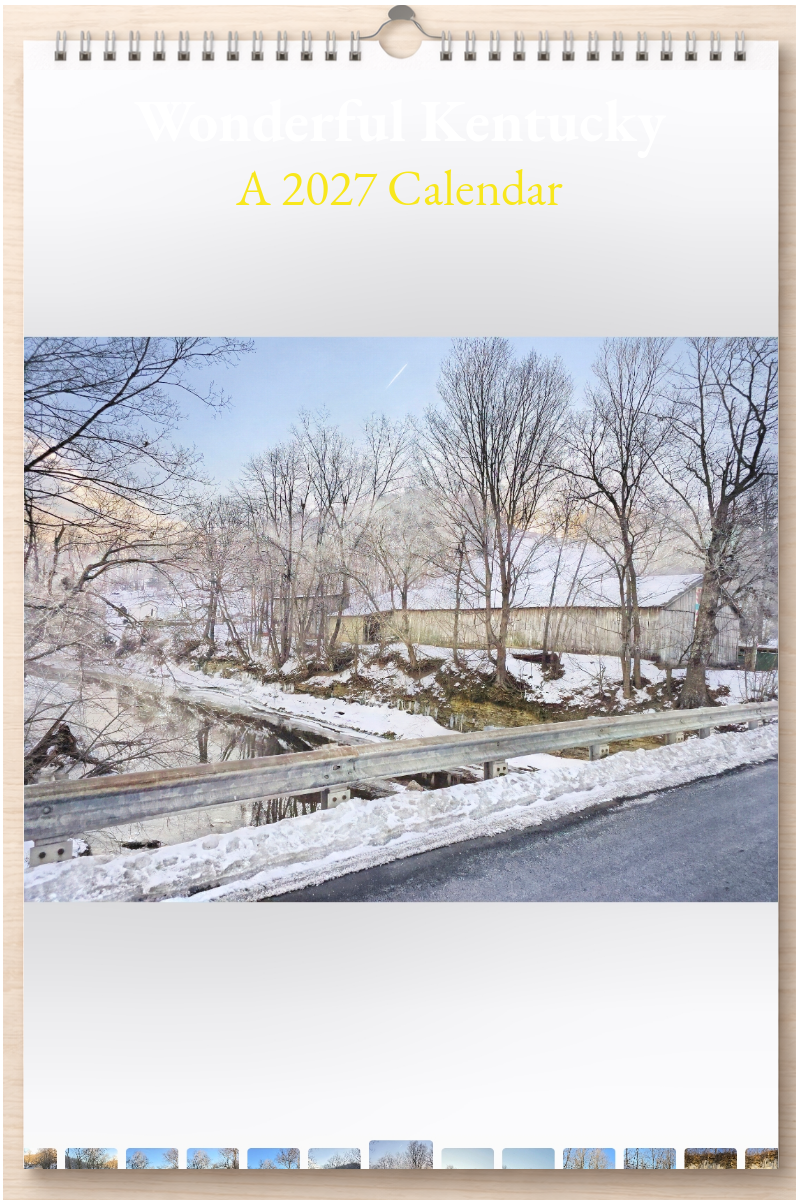 Wonderful Kentucky: A 2027 Calendar
