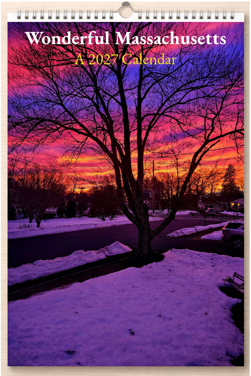 Wonderful Massachusetts: A 2027 Calendar