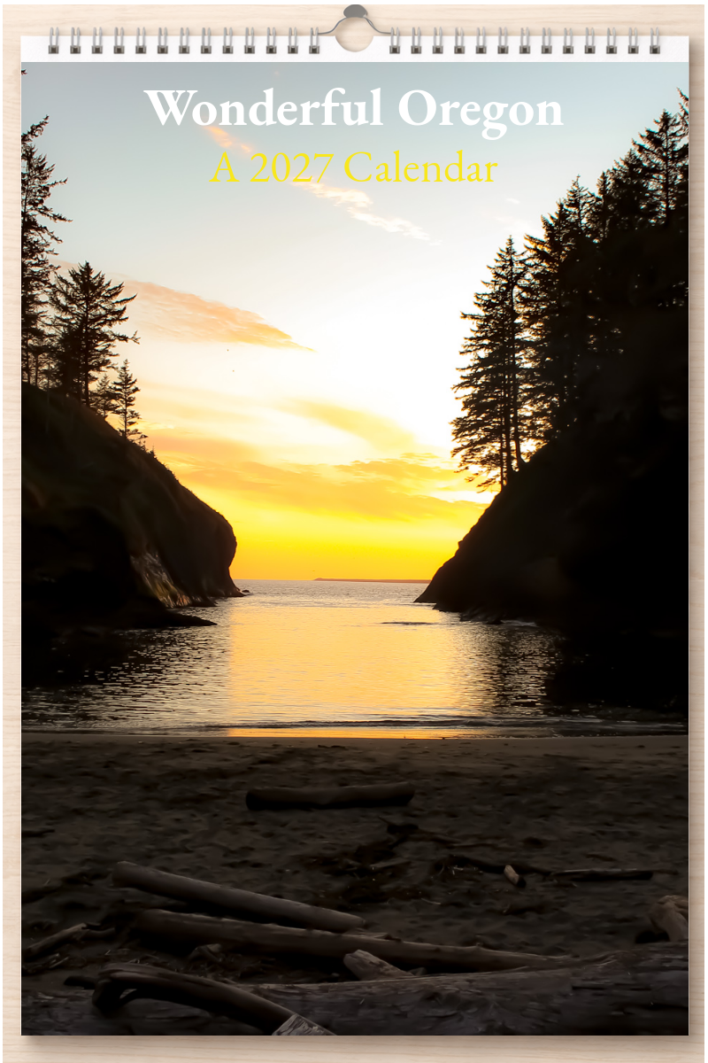 Wonderful Oregon: A 2027 Calendar