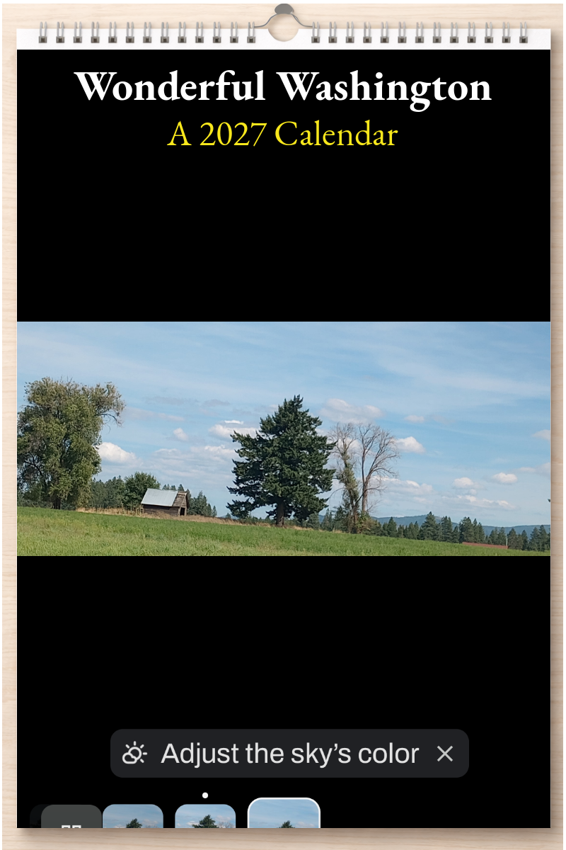 Wonderful Washington: A 2027 Calendar