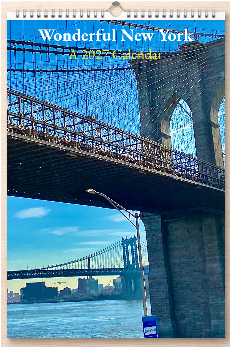 Wonderful New York: A 2027 Calendar