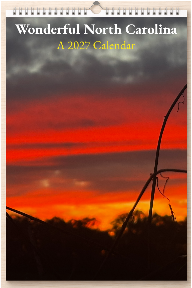 Wonderful North Carolina: A 2027 Calendar