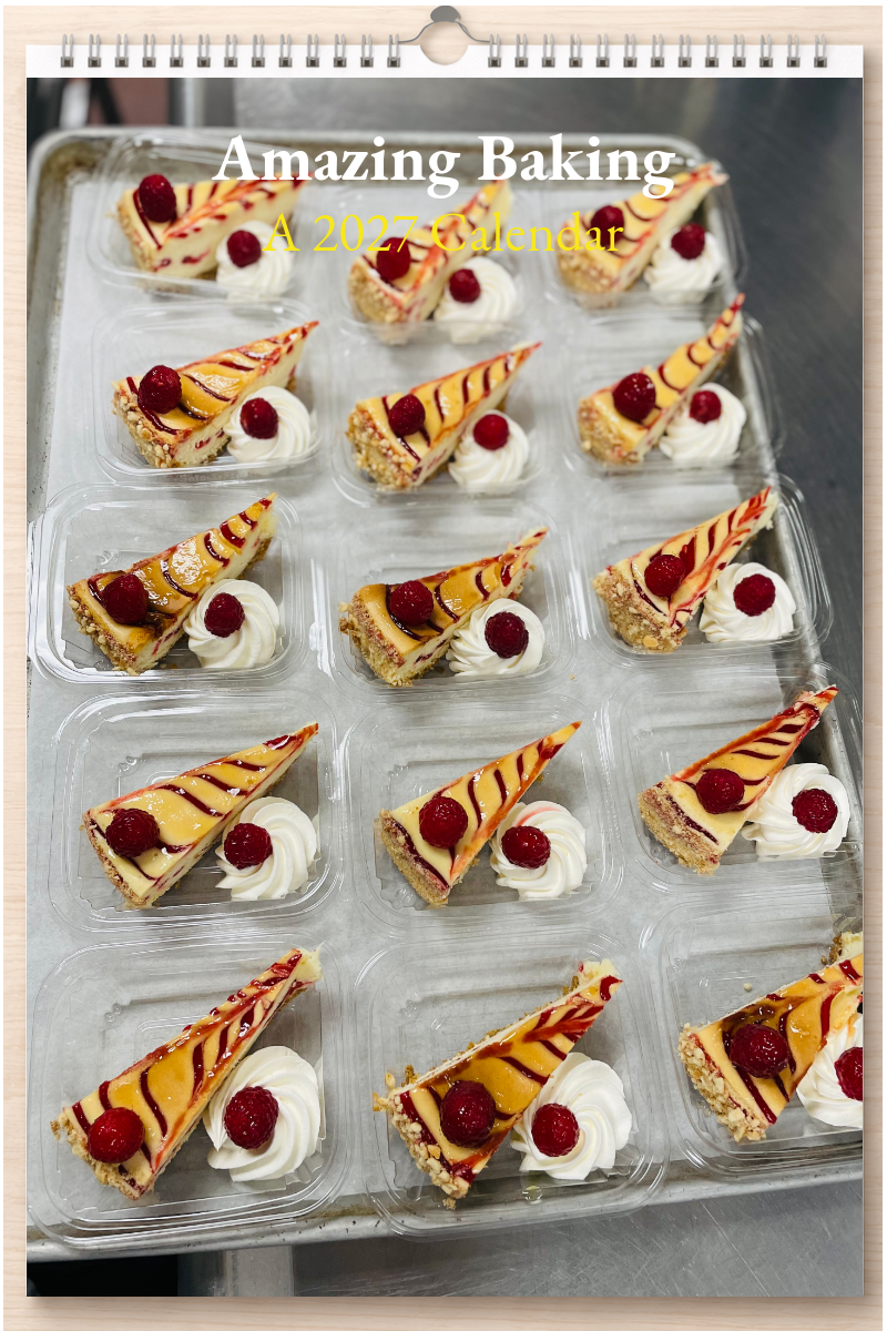 Amazing Baking: A 2027 Calendar