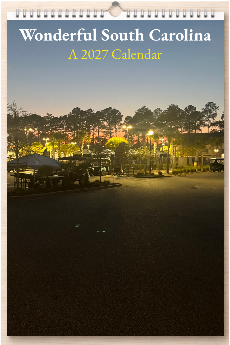Wonderful South Carolina: A 2027 Calendar