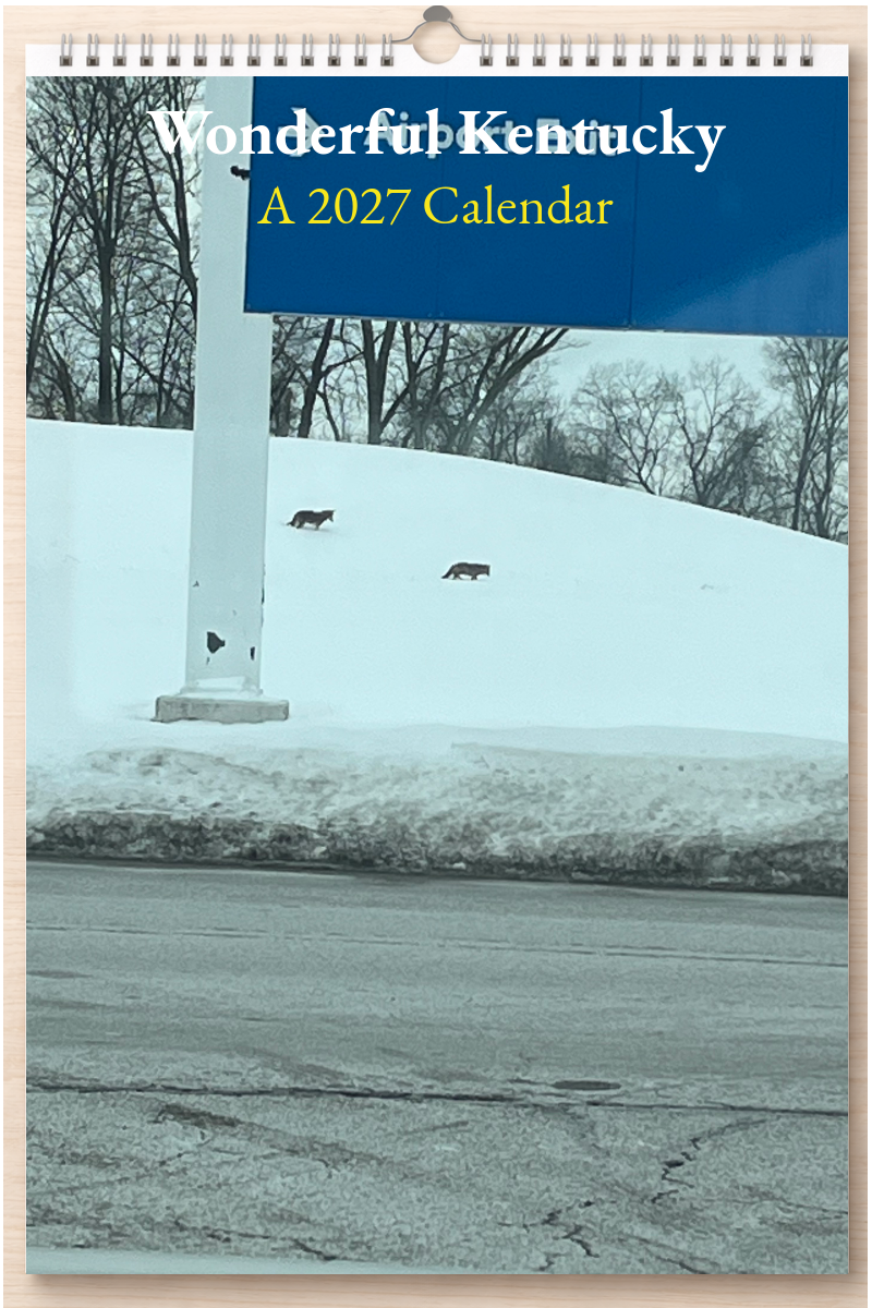 Wonderful Kentucky: A 2027 Calendar