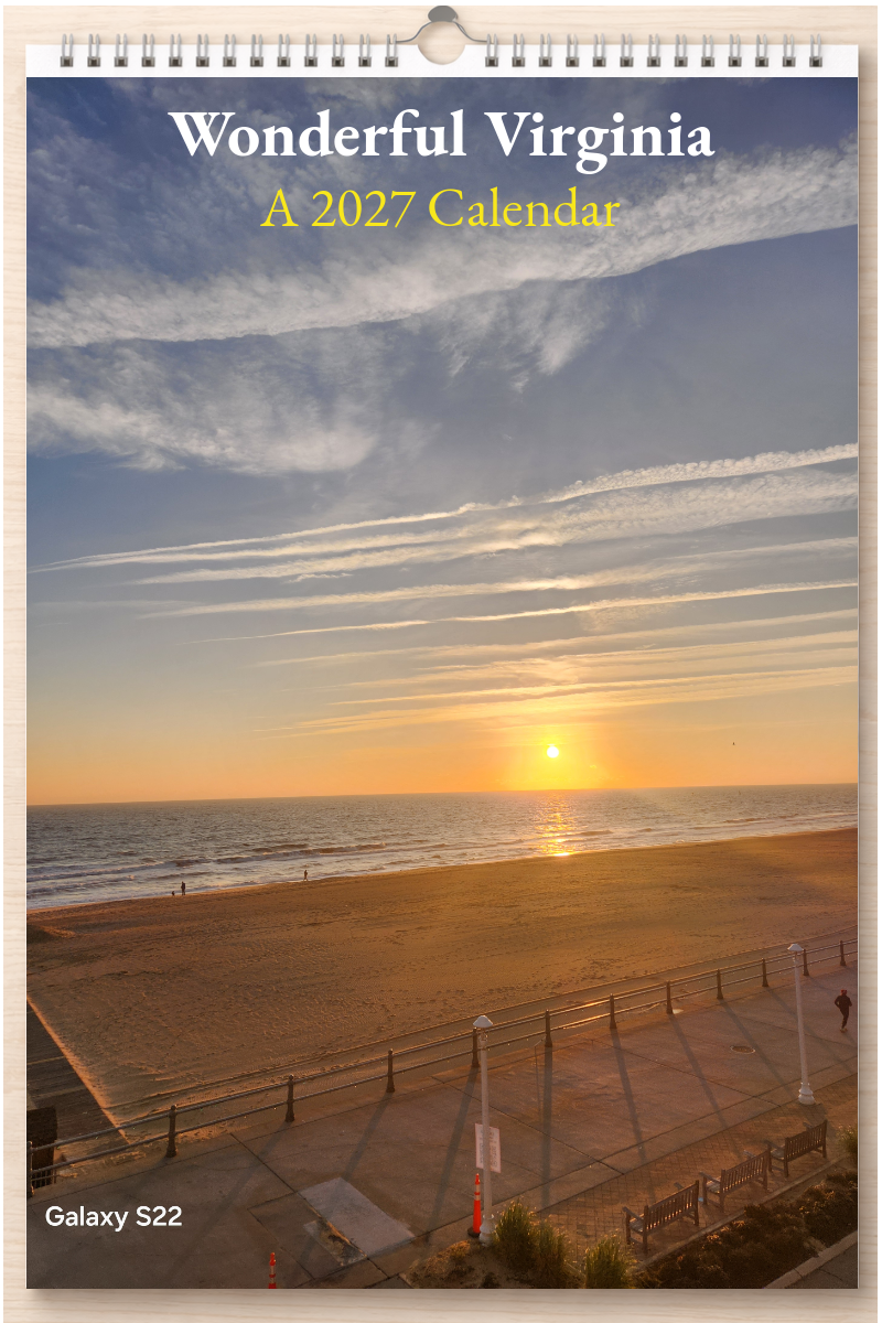 Wonderful Virginia: A 2027 Calendar
