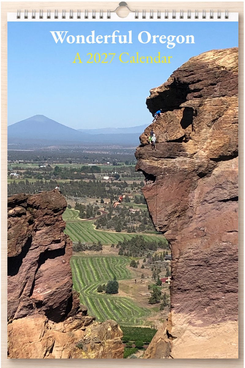 Wonderful Oregon: A 2027 Calendar