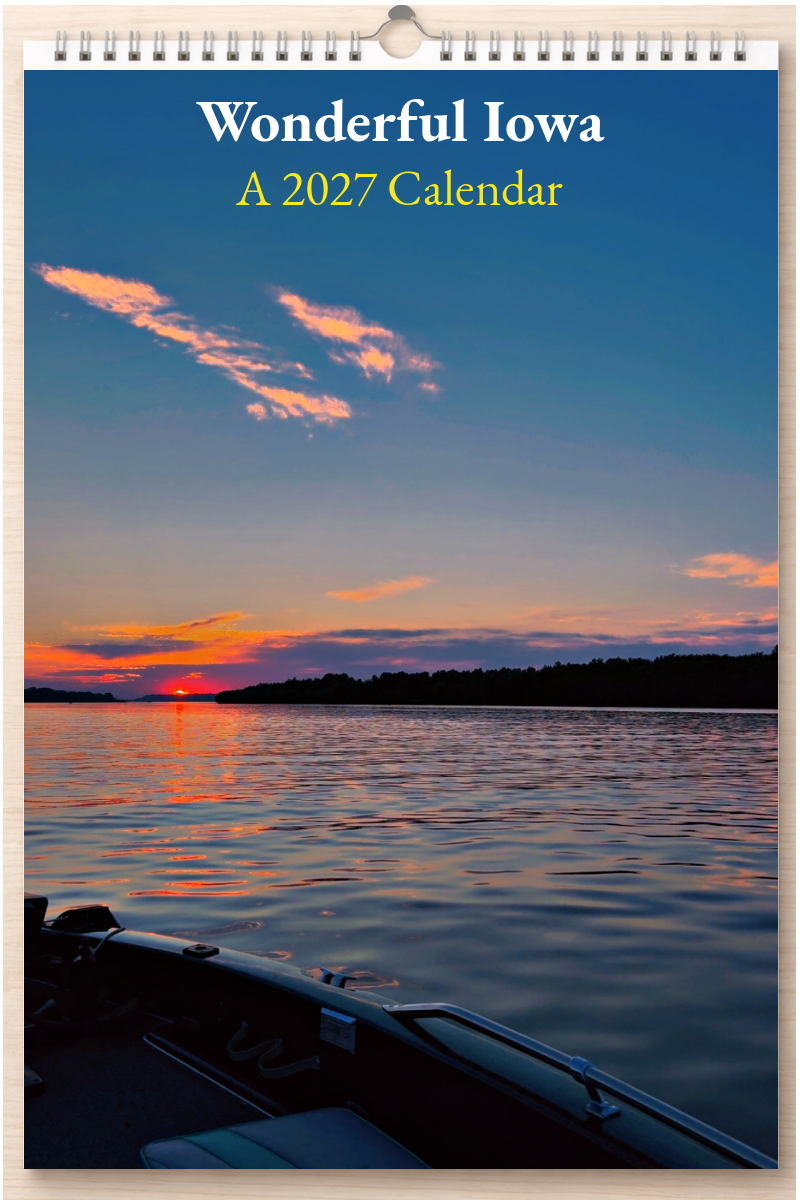 Wonderful Iowa: A 2027 Calendar