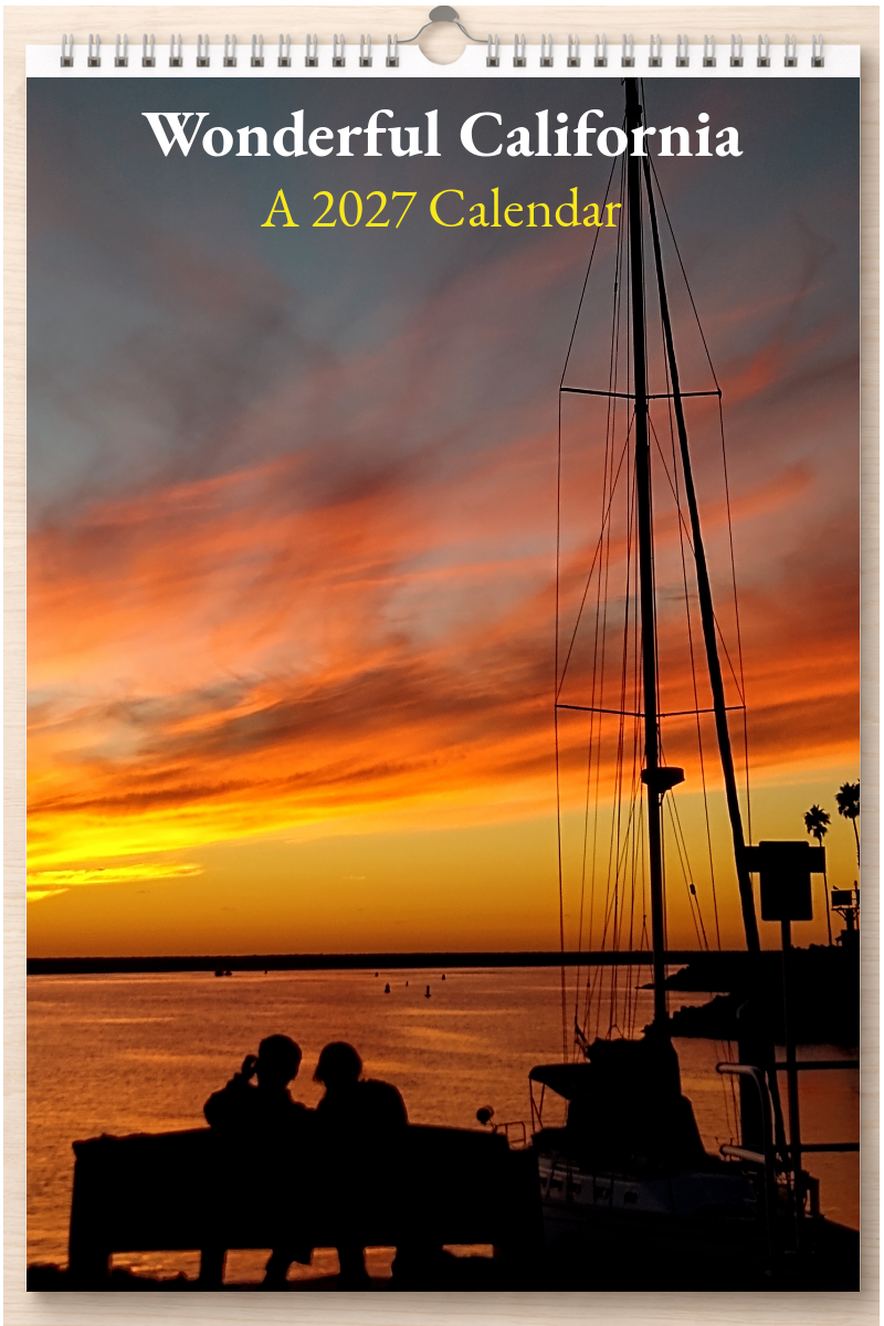 Wonderful California: A 2027 Calendar