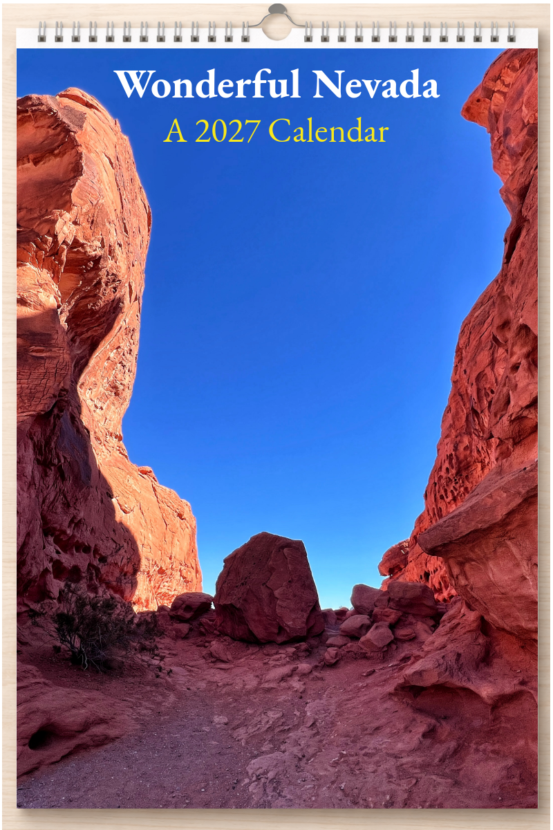 Wonderful Nevada: A 2027 Calendar
