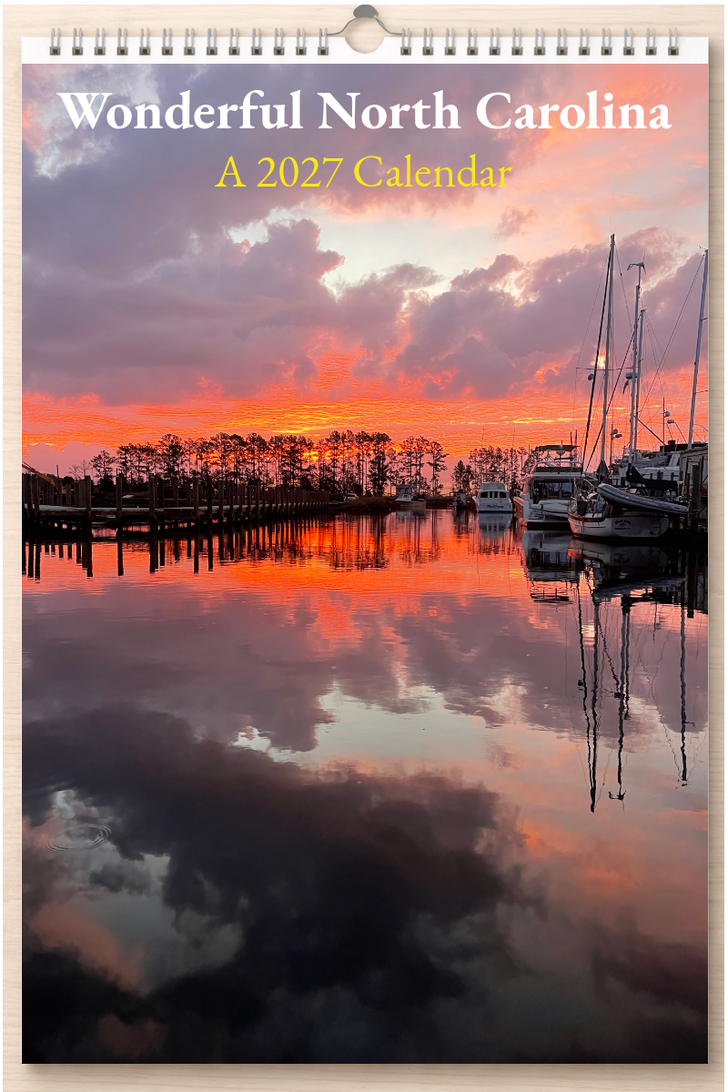 Wonderful North Carolina: A 2027 Calendar