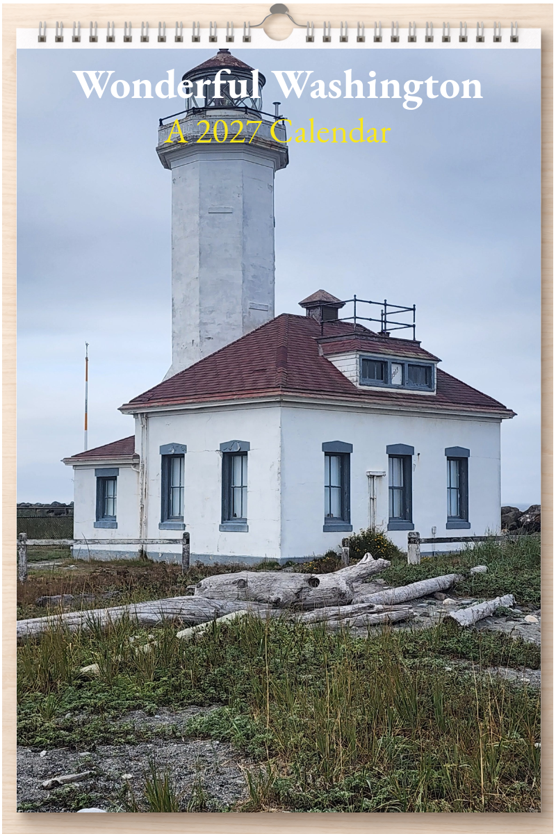 Wonderful Washington: A 2027 Calendar