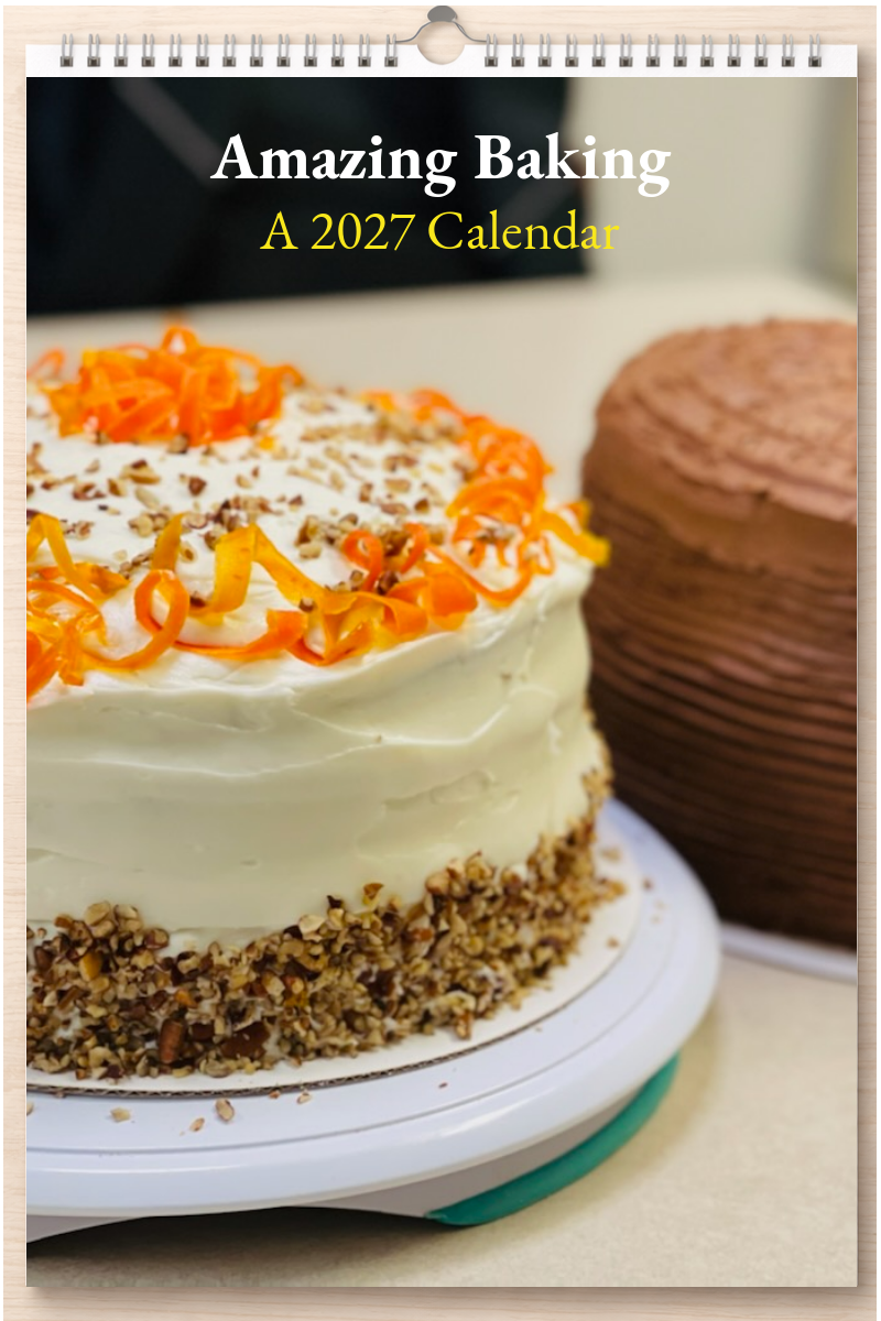 Amazing Baking: A 2027 Calendar