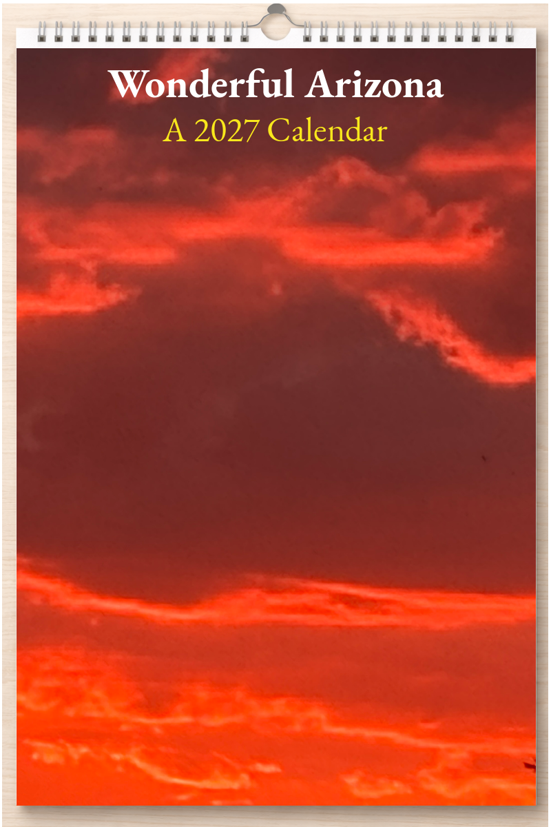 Wonderful Arizona: A 2027 Calendar