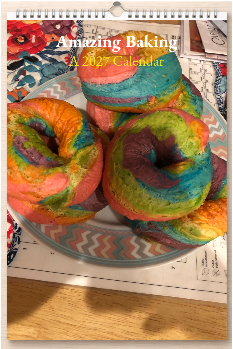 Amazing Baking: A 2027 Calendar