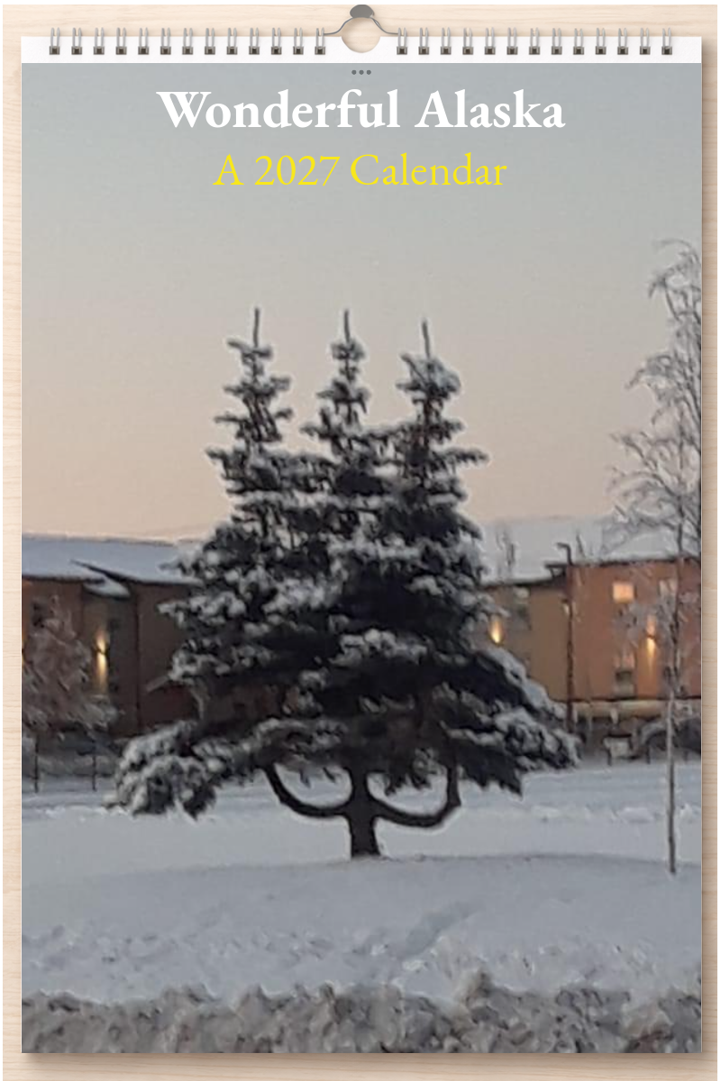 Wonderful Alaska: A 2027 Calendar