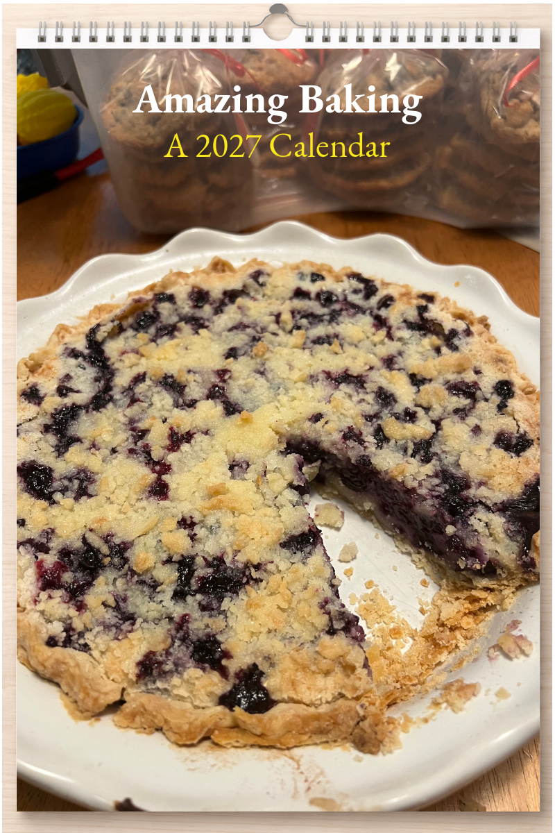 Amazing Baking: A 2027 Calendar