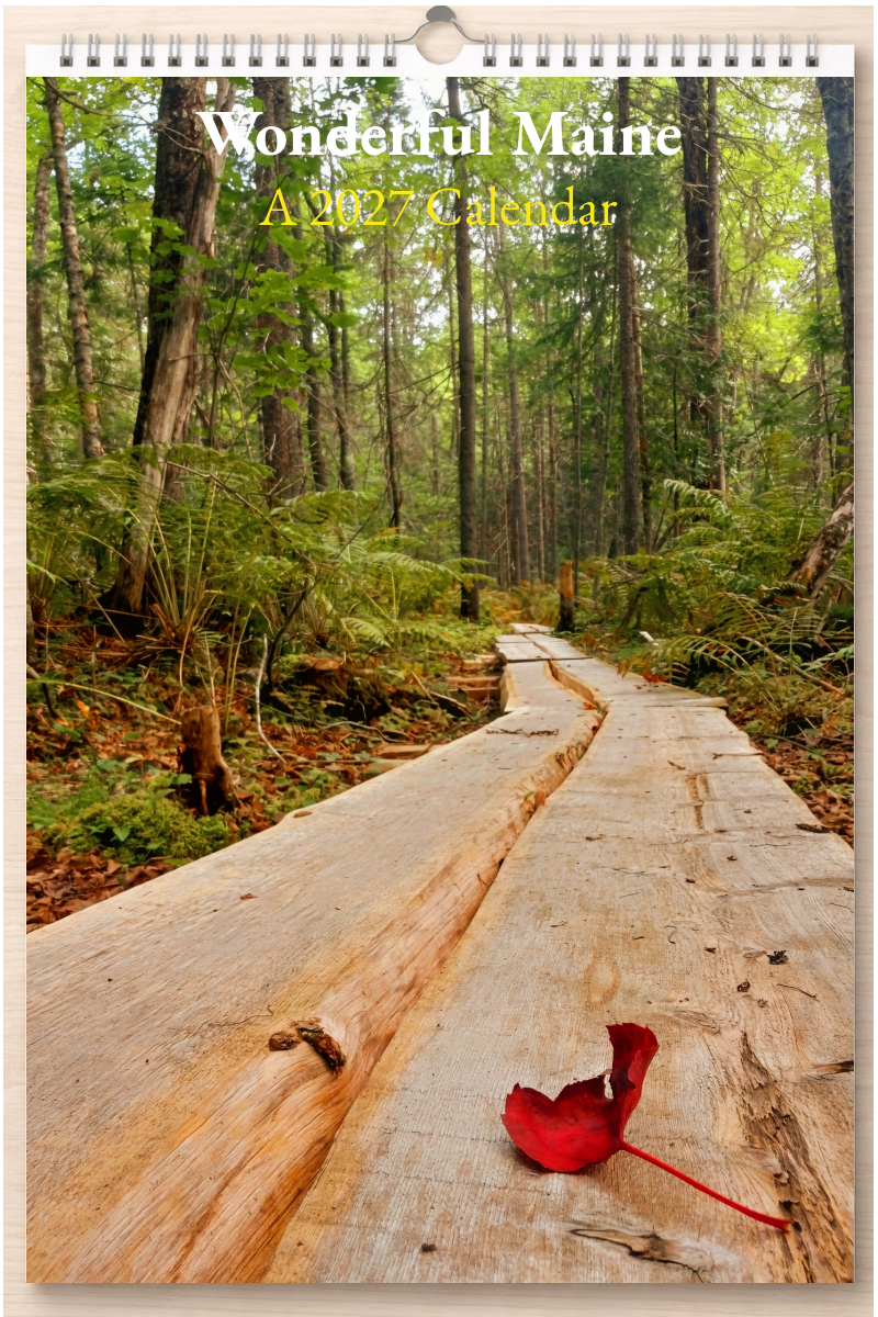 Wonderful Maine: A 2027 Calendar