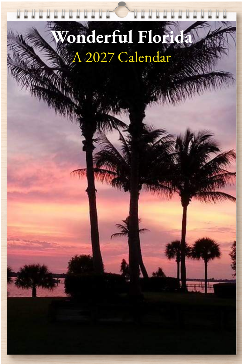 Wonderful Florida: A 2027 Calendar