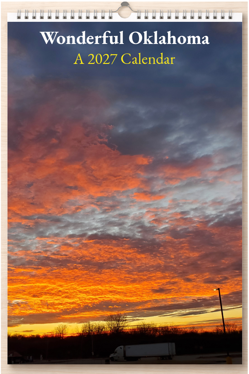 Wonderful Oklahoma: A 2027 Calendar