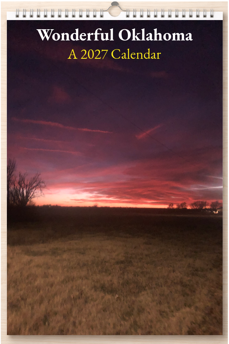 Wonderful Oklahoma: A 2027 Calendar